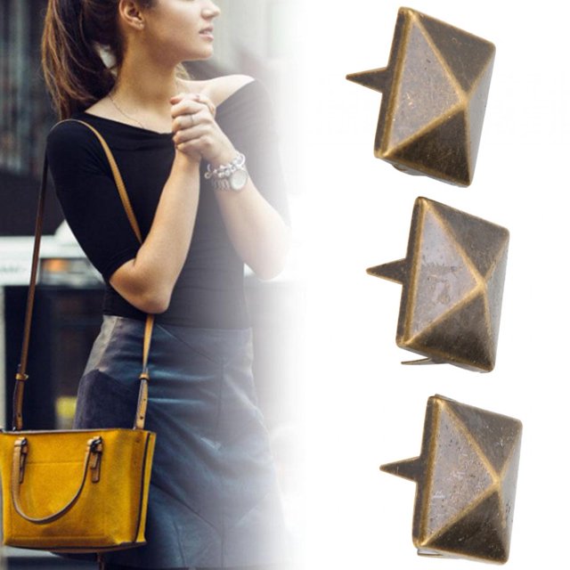 YLSHRF 100pcs Decoration Rivet, Leather Rivets, Handbag Shoes Clothing For Bracelets