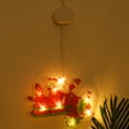 thumbnail image 5 of Vikakiooze Christmas Lights Outdoor Christmas Window Decoration Lights Battery Operated (Not Include) Christmas Indoor Lights Window Hanging Decoration Lights Party Christmas Gift Christmas Gifts, 5 of 6