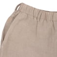 thumbnail image 5 of NOVICA Men's linen-blend pants, 'Center Stage in Beige', 5 of 9