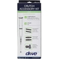 Drive Medical Crutch Accessory Replacement Kit for Universal Crutches