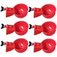 thumbnail image 4 of Alimentador automático de pollos, suministros de riego para ganado (rojo), 6 uds., 4 of 4
