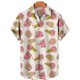 thumbnail image 3 of Camisas de helado divertidas con estampado 3D para hombre, camisas de playa de talla grande de manga corta de verano, blusas hawaianas con solapa para vacaciones, ropa para hombre, 3 of 5