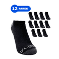thumbnail image 1 of Tin corto Caballero Unitalla Algodón Afelpado Negro Fruit of the Loom 12 pares, 1 of 7