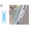 thumbnail image 3 of Electroplated Butterfly Glitter Feathered Case with or Without Chain, Lens Film Fully Covered, Drop Proof for iPhone 15 14 13 12 11 Pro Max XS XR X Phone Case (Silver 1,iPhone 11 Pro Max), 3 of 8