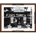 thumbnail image 5 of Art.com Roadside Stand near Birmingham, Alabama Photo by Walker Evans, Brown Frame Wall Art, 21" x 17", 5 of 5