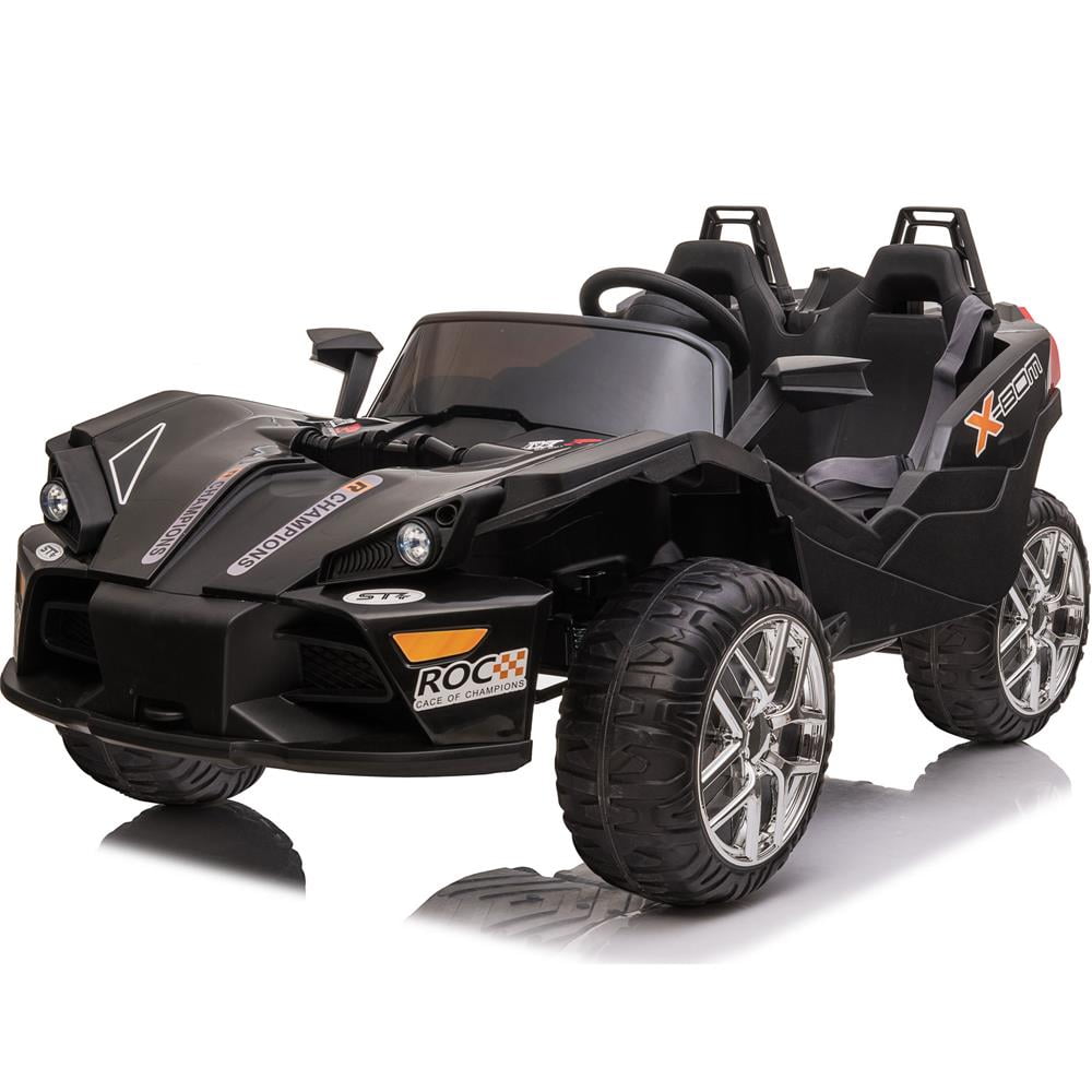 Mototec Slingshot 12v Kids Car Black (2.4ghz Rc)