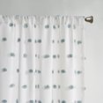 thumbnail image 3 of Home Essence Apartment Ashley Pom Pom Embellished Window Panel Curtain, 3 of 6