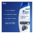 thumbnail image 3 of Shampoo Head & Shoulders Purificación capilar Carbón activado control caspa 180 ml, 3 of 4