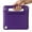 Purple, variant on For Samsung Tab A7 Lite Case 8.7" 2021 Model SM-T220, Kids Shockproof Lightweight EVA Full Rugged Protective Convertible Handle Stand Cover, Black