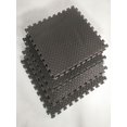 thumbnail image 4 of Tapete para Gimnasio, Pesas o Ejercicios en Casa, Soft Fitness Mat, suelo protector para equipos de gimnasio y cojín para entrenamientos.4 Piezas de 12 x 12in, 4 of 4