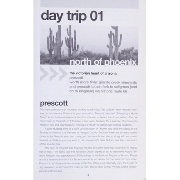 Pre-Owned Day Trips(r) from Phoenix, Tucson & Flagstaff: Getaway Ideas for the Local Traveler (Paperback) 1493028057 9781493028054