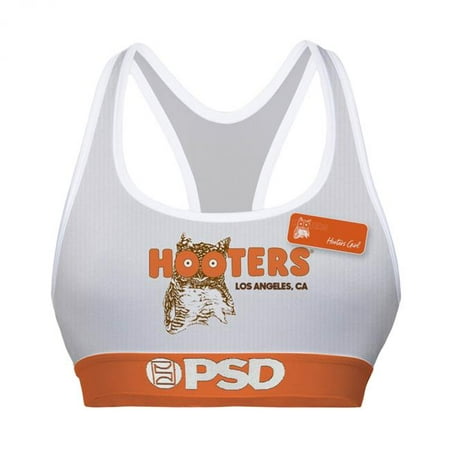 

Hooters 850238-medium Retro Uniform PSD Womens Sports Bra - Medium