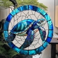 thumbnail image 2 of SLYNSHome Sun Catcher Stained Glass Window Hanging,Sea Turtle Lover Gifts for Women Suncatcher for Window Garden Home Wall Decor, 2 of 6