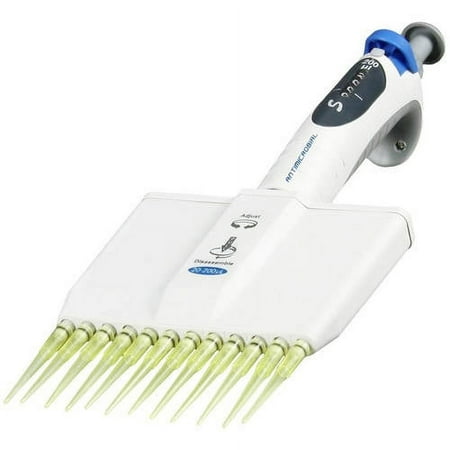 Walter Products 20-200uL Variable 12 Volume Single Channel Micropipette