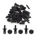 thumbnail image 2 of Unique Bargains 20Pcs 5mm Dia Hole Plastic Rivets Splash Guard Fastener Retainer Clips Black, 2 of 2