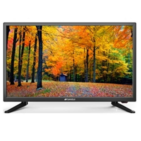 Sansui S2419D18 24 in. 1080p Ultra Slim Flat Electronics Television HD & Widescreen Monitor HDTV