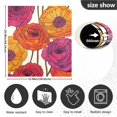 thumbnail image 5 of Yayeee Magnetic Dishwasher Cover for The Front Decoration Home Kitchen Machine Sticker Protector, Purple Hand Drawn Floral, 5 of 6