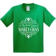 thumbnail image 3 of Inktastic Let the Good Times Roll Mardi Gras Youth T-Shirt, 3 of 5