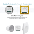 thumbnail image 2 of 5X Mini Smart WiFi Relay Switch, DIY Light Switch Module Smart Life/Tuya Application, Wireless Remote Control, 2 of 7