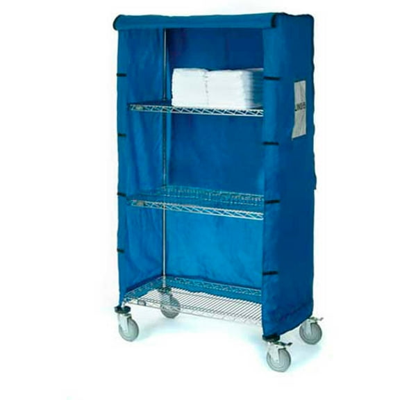 Nylon Cover, 72"W X 18"D X 63"H, Blue