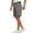 Gray, variant on Qulqfy Shorts for Men Green Big & Tall Summer Shorts Solid Zipper Elastic Waist Outdoor Shorts with Pockets for Men L