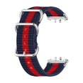 thumbnail image 2 of WDOplteas Correa Nailon para Correa Reloj Repuesto Galaxy Fit 3 (azul Rojo), 2 of 9