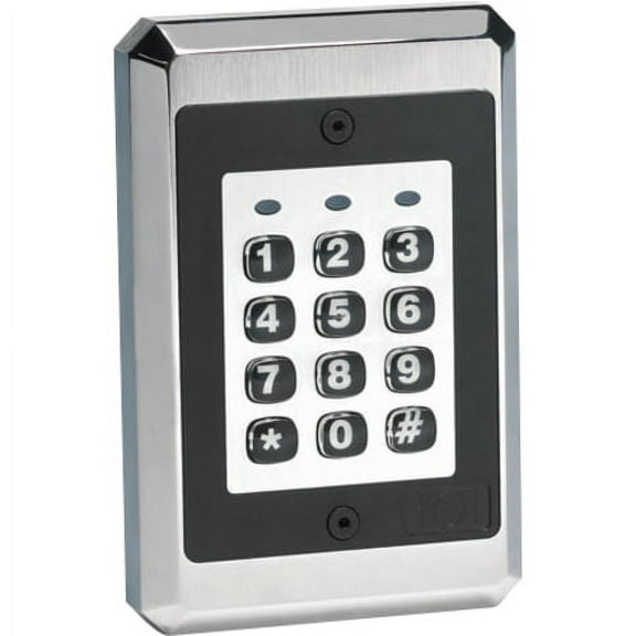 Linear Access Keypad Weatherized, 3-1/2inW, Black 212ILW