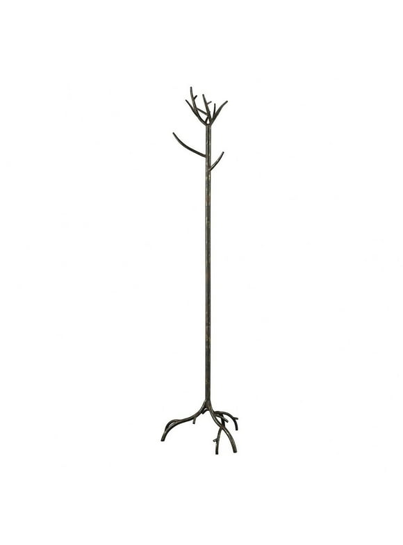 138-053-Elk Home-Traditional Style w/ ModernFarmhouse inspirations - Metal Branch Coat Rack - 69 Inches tall 17 Inches wide