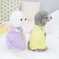 thumbnail image 4 of CSChome Pet Recovery Suit Pet Recovery Suit Embroidered Cartoon Design Button Closure Stretchy Sleeveless Lick Breathable Puppy Surgery Rehabilitation, 4 of 7