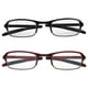 thumbnail image 2 of Gafas de Lectura Presbicia, Vidrio de Lectura Plegable Portátil y Ligero Unisex Lentes de Aumento para Computadora, Lectura, Video Juegos, Protección de Fatiga Visual(2,0-Rojo) Saludable Fugacal NO, 2 of 7