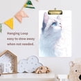 thumbnail image 6 of Acrylic Writing Board Silver 12.5*9 Inch Clipboards Transparent Acrylic Material Suitable For Office Classroom Teachers Fashion Bloggers Stationery Enthusiasts Lions on Green Grassland, 6 of 9