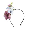 thumbnail image 2 of Abbracc Princess Boho Flower Leaves Crown Headband Wedding Bridal Hairband, 2 of 9