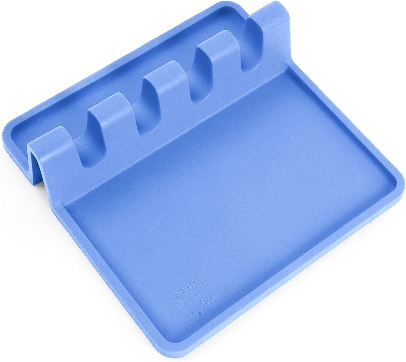 Zulay Kitchen Silicone Multipurpose Tray Holder Gray