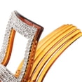 thumbnail image 3 of Pinza para el pelo con brillantes diamantes de imitación café, 3 of 7