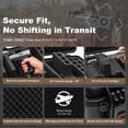thumbnail image 6 of Hard Handgun Case for 5 Pistols Up to 6.6", Waterproof TSA Lockable Storage Box with Pre-Cut Foam, for Home, Travel & Shooting Range, 6 of 9