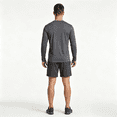 thumbnail image 3 of ZBORIBER Men's Quick Dry UPF 50+ UV Sun Protection Moisture Wicking Long Sleeve T-Shirt for Casual Workout,Sizes S-3XL,Titanium, 3 of 10
