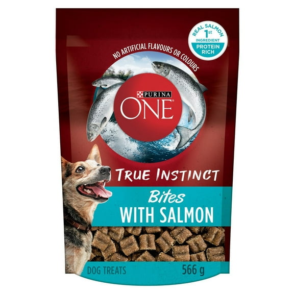 Purina ONE True Instinct Bites Salmon, Training Dog Treats