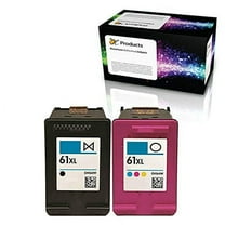 Compatible Ink Cartridge OCHP61XL2PK for Deskjet 1010 3050 2540 2050 Envy 4500 5530 Officejet 2620 Printers (1 Black 1 Color)