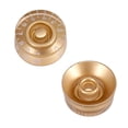 thumbnail image 2 of Luckyn 4 Pcs Multi Color LP Electric Guitar Volume Tone Knob Top Hat Speed Control Guitar Knobs Gold, 2 of 7