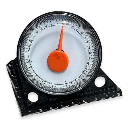 

DTOWER Precision Slope Level Gauge Angle Locator Mitre Saw Carpentry Inclinometer Woodworker Measurement Instrument Accessories