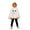 White-4, variant on Ghost Face Costumes for Toddler 2 Piece Soft Hood Cape and Pants Baby Halloween Costume