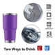 thumbnail image 3 of Vaso Térmico Portátil De Acero Inoxidable 30oz Con Calor/frí Color Violeta Punkzz, 3 of 8