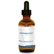 Biotics Research Liquid Iodine Forte Supports Healthy Thyroid Function, maintains Healthy Iodine Levels, Provides metabolic Support, Potent antioxidant. 2 Fluid Ounces
