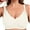 Z3-White, variant on SHOWMALL Plus Size Everyday Bras for Women Soft Sleep Wirefree Bras Gray Blue 2XL Full Coverage Bra