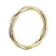 thumbnail image 2 of 0.25 Carat Stylish Style Round Natural Diamond Elegant Eternity Band for Women Solid 14K Yellow Gold Size 4, 2 of 8