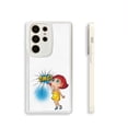 thumbnail image 1 of ¡Demuestra tu personalidad con esta divertida funda plateada mate con diseño de dibujos animados para iPhone!, 1 of 4