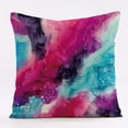 thumbnail image 2 of Tie Dye Throw Pillow Covers,Girls Boho Psychedelic Pink Pillow Covers 18x18inch,Bohemian Gypsy Watercolor Cushion Covers for Kids Boys Teens,Exotic Spiral Decorative Accent Pillow Cases, 2 of 3