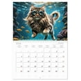 thumbnail image 5 of Cats under water (Monthly Wall Calendar 2026 11.7 x 16.5 (open)), CALVENDO 14 Month Calendar, 5 of 9