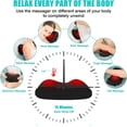 thumbnail image 2 of Back Massager, Neck Massager with Heat, Electric Back Massager for Shoulder, Deep Tissue Kneading Massage to Relief Muscles, 2 of 5