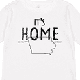 thumbnail image 4 of Inktastic It's Home- State of Iowa  Outline Distressed Text Boys or Girls Long Sleeve Toddler T-Shirt, 4 of 5